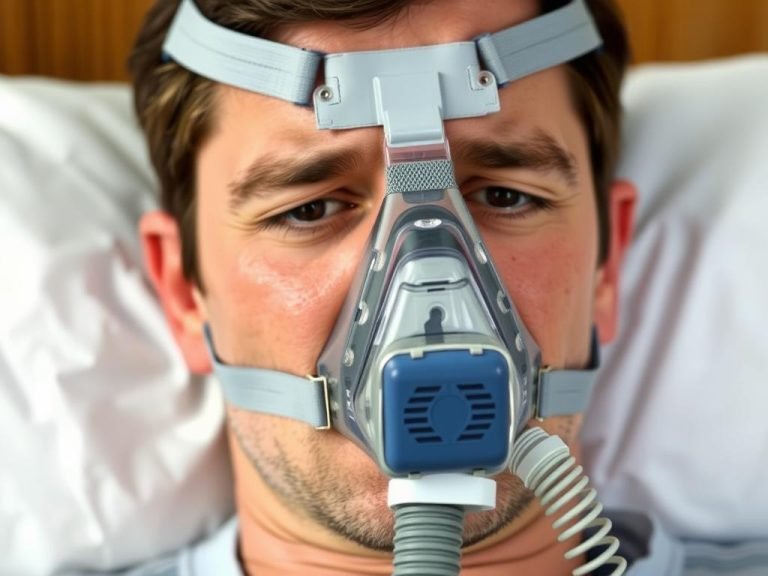 使用睡眠呼吸機時感到呼吸困難的情況