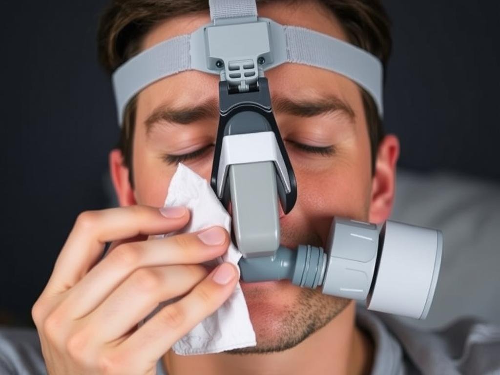 睡眠呼吸機使用後出現流鼻水的副作用 睡眠呼吸機使用後出現流鼻水的副作用